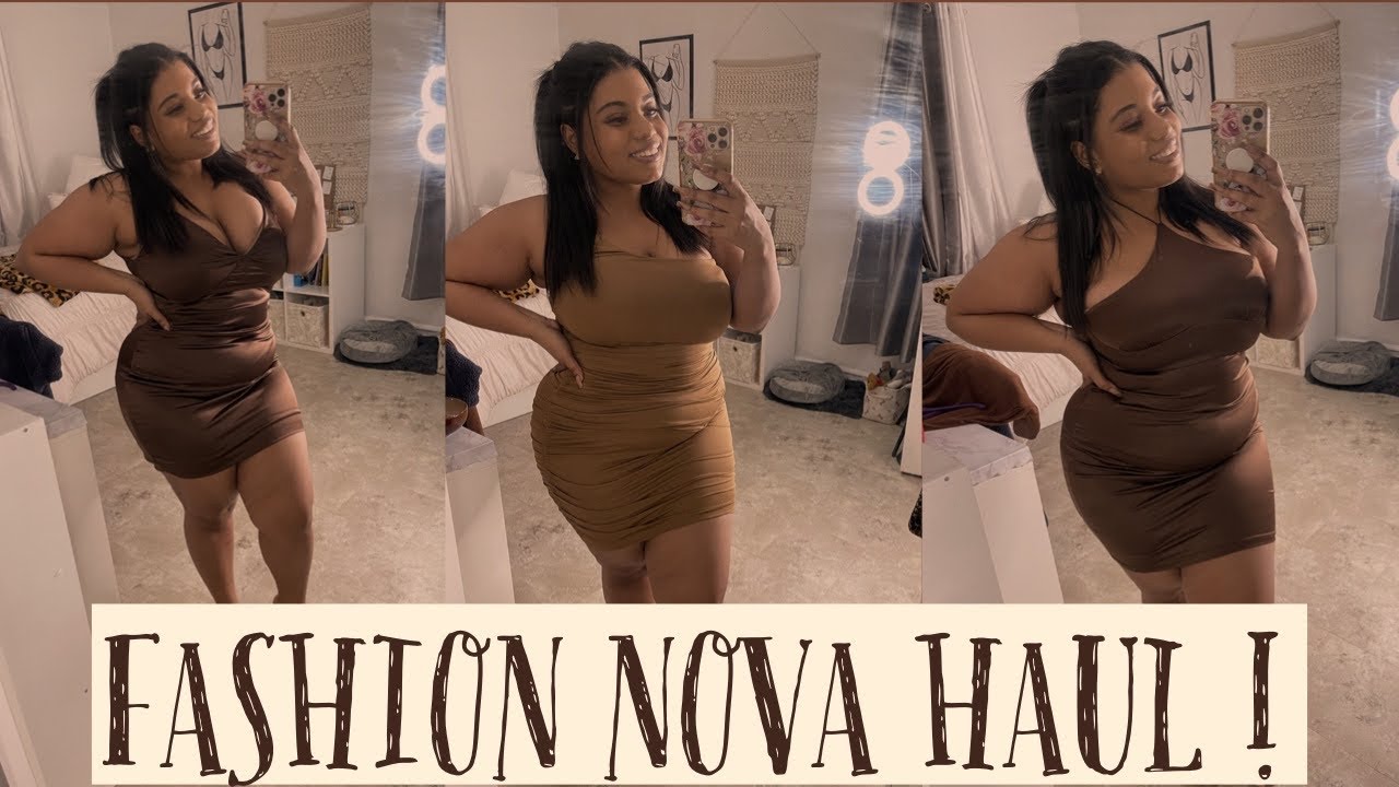 Fashion Nova try on haul!