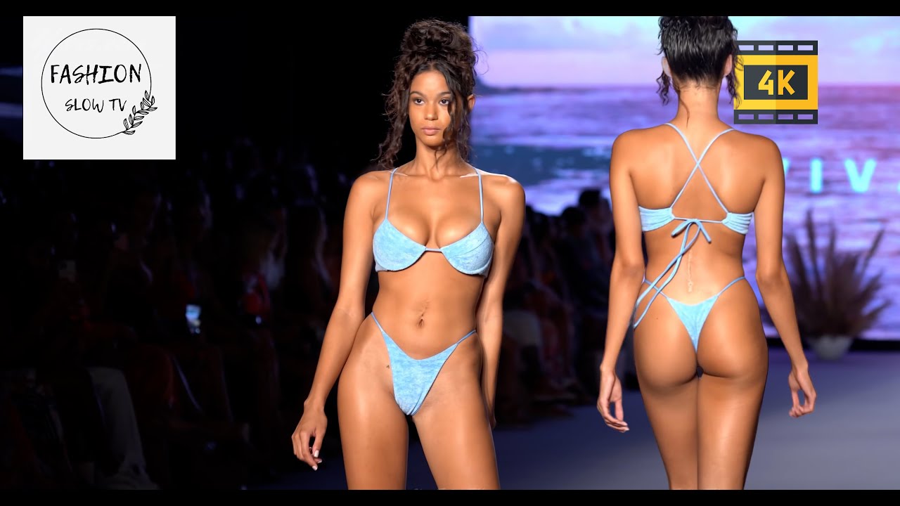 Fashion Slow Video 4K - Miami Swim Week - Paraiso Miami Beach - Oh Polly Neena Swimwear - #2