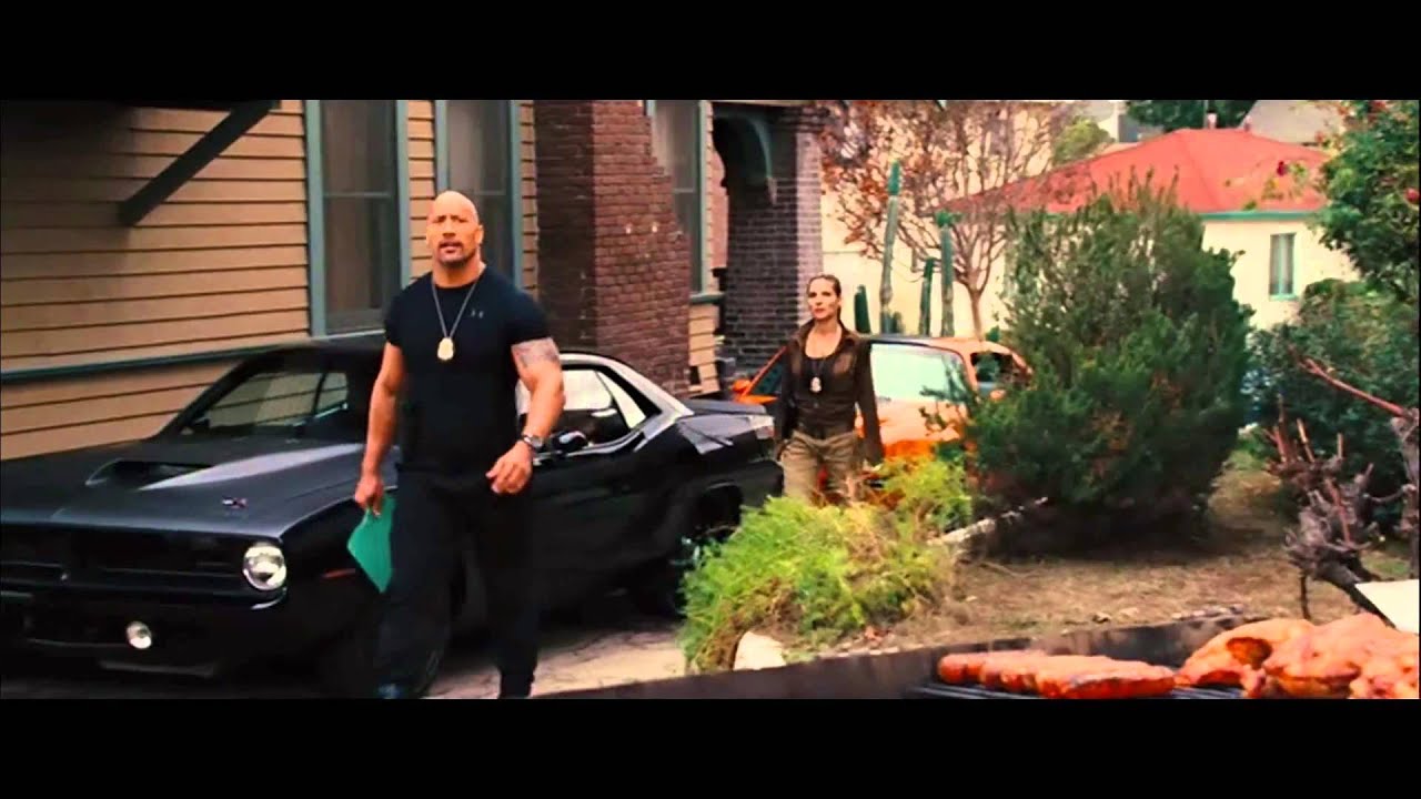 Fast & Furious 6 - Big Forehead Scene [HD]