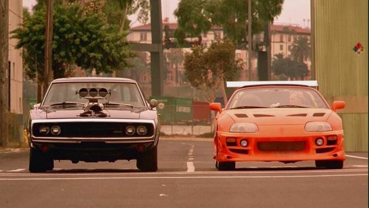 Fast And Furious - Toretto and Brian - Final Race Scene