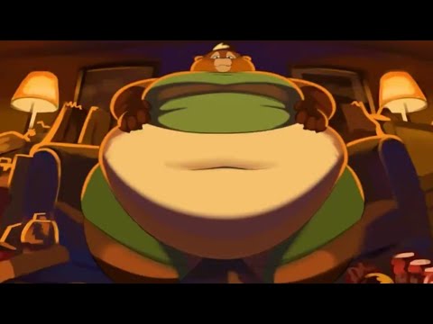 Fat furry animation 11