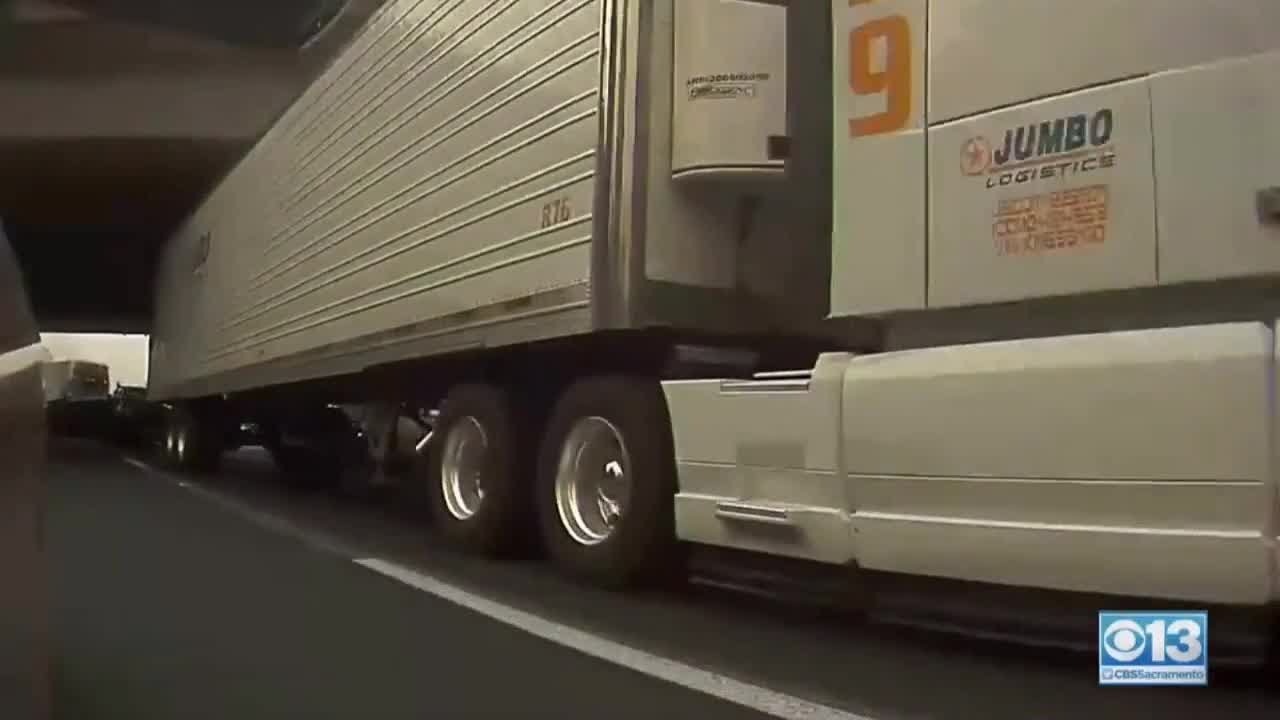 Fatal 9-Vehicle Crash Caught On Camera