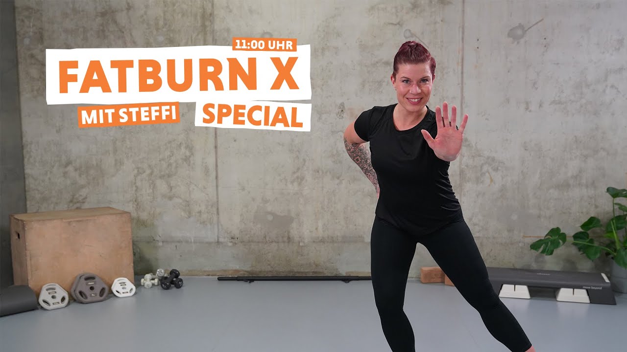 fatburn x special LIVE | FitX-Kurse für zu Hause | classx at home