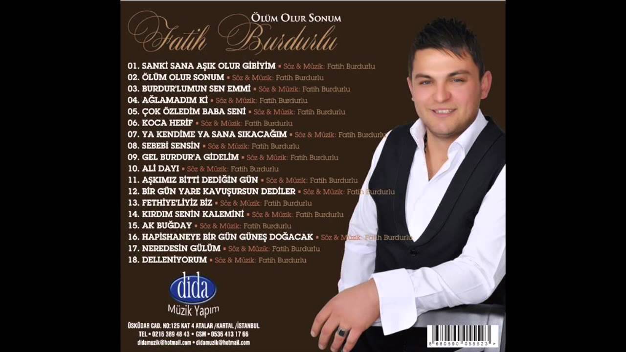 FATİH BURDURLU NERDESİN GÜLÜM - 2014 ALBÜMÜ