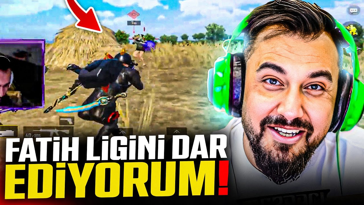 FATİH LİGİNİ DAR EDİYORUM (22KİLL) | PUBG MOBILE