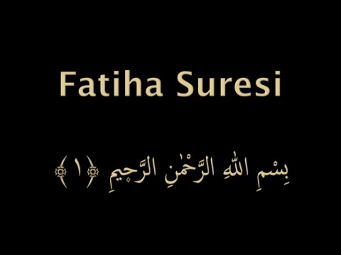 FATİHA SURESİ EZBERLE (HER AYET ON TEKRAR)