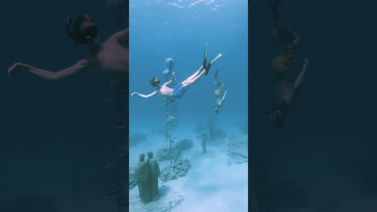 Father and Son beneath the surface 🌊