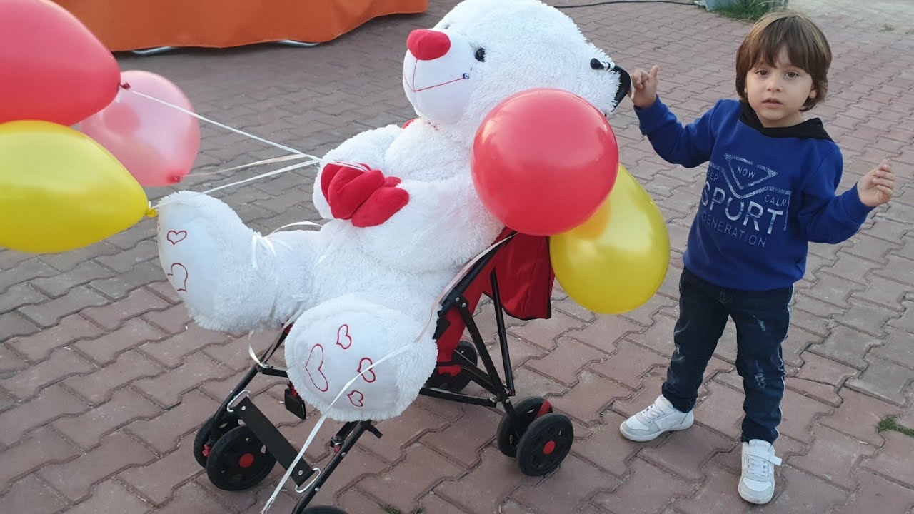 Fatih Selim Lunaparka gitti Dönme dolaba bindi uçan balon'umuz aşağı uçtu kaçtı