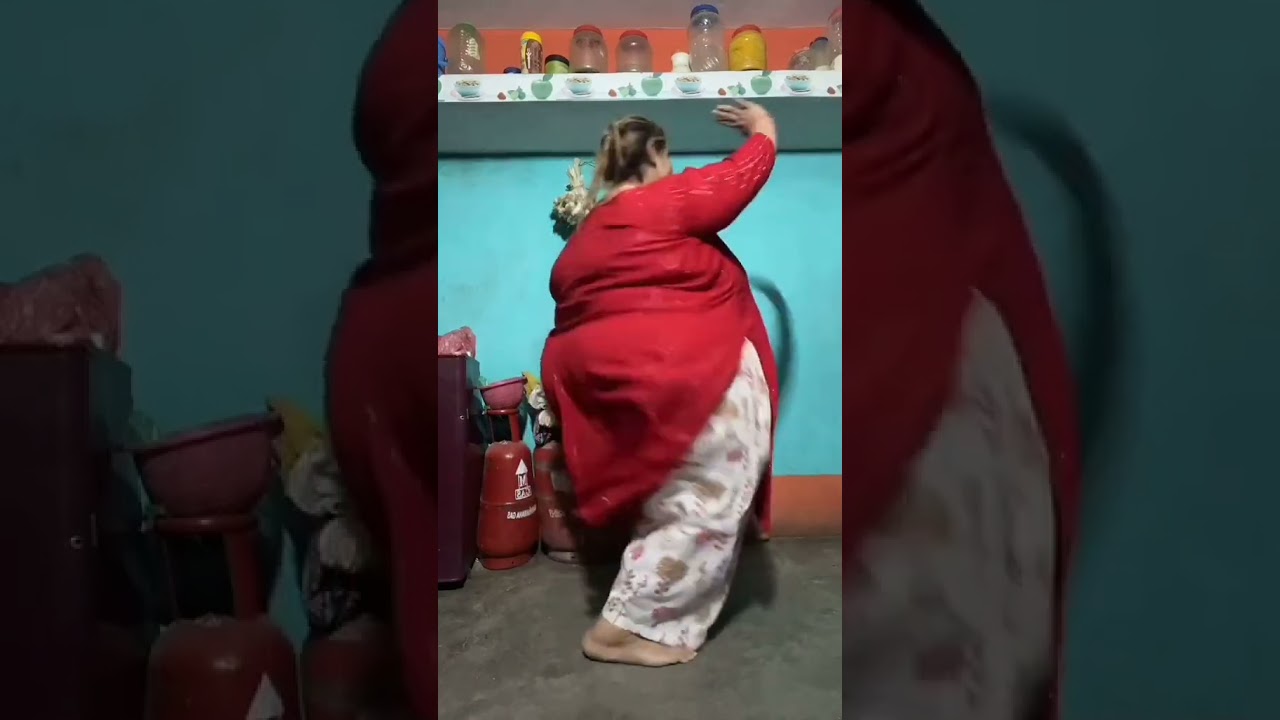 Fatty 🤣 Woman Dance Steps|Moti Aurat ka Dance#Fat