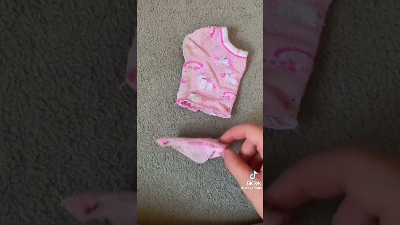 fazendo roupa de piscina pra baby alive #short #boneca #pisina