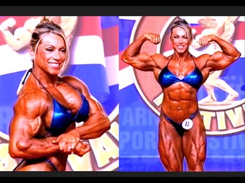 FBB Bodybuilder Yaxeni Oriquen 2010 Arnold Classic Prejudging