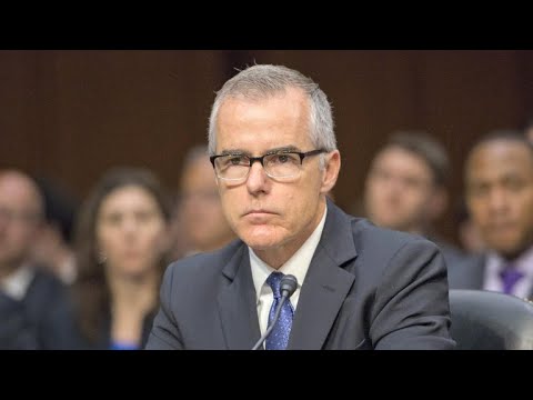 FBI officials recommend Andrew McCabe be fired