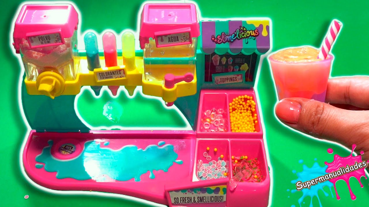 Fábrica de Slime miniatura (Slimelicious station) - Supermanualidades