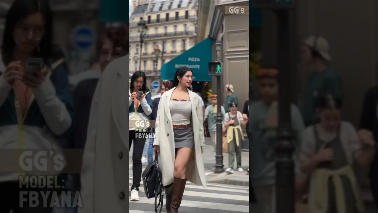 Fbyana Asmara | Rindu Paris Street Style✨ #Shorts #fashion #style #model #modelstyle #beautiful
