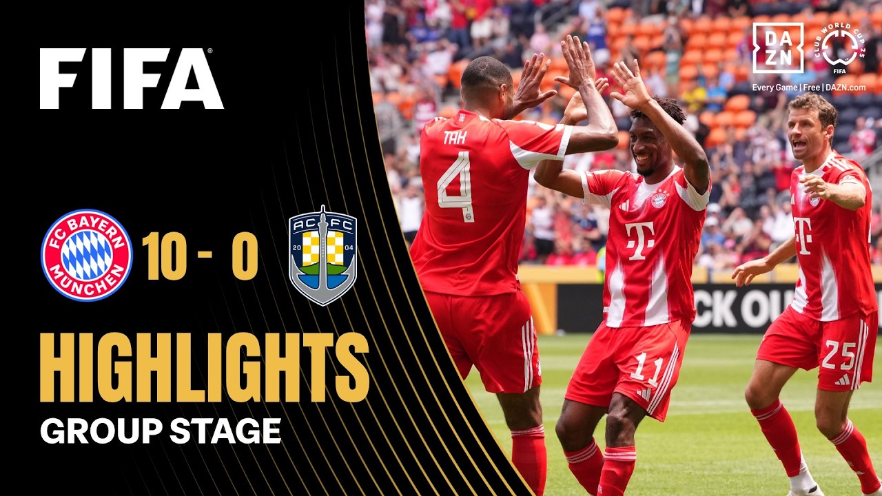 FC Bayern München vs Auckland City FC Highlights | FIFA Club World Cup 2025