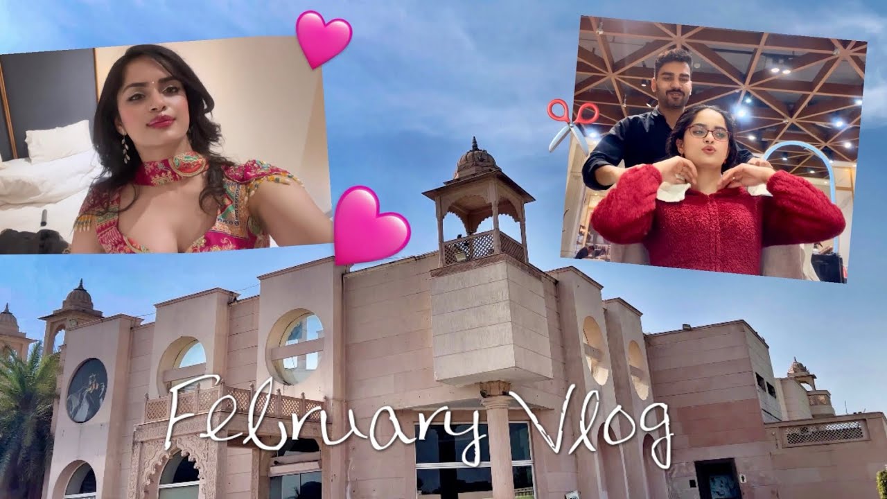 February Vlog🌸 Destination Wedding🩷