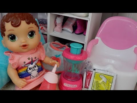 Feeding and changing baby alive abby baby alive videos