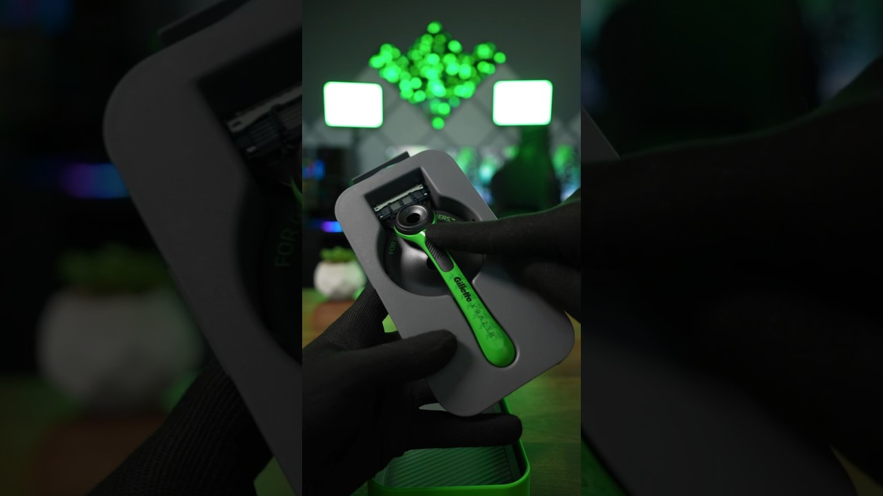 Feel Sharp. Play Sharp with the #GilletteLabs #Razer #LimitedEdition 🪒