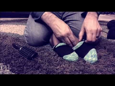 Feet tickling socks to nylon #feet #tickles #foot #new #tiktok