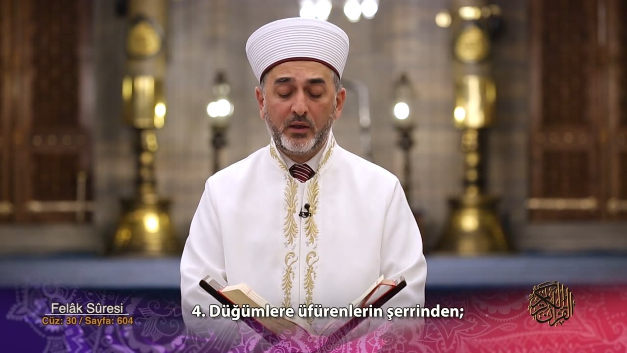 Felak ve Nâs Sûresi - Mealli