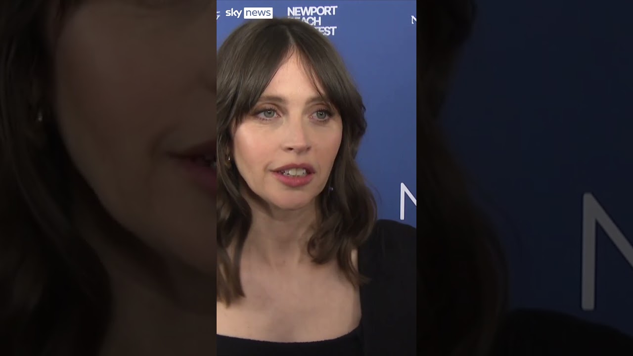 Felicity Jones talks about AI's impact on cinema