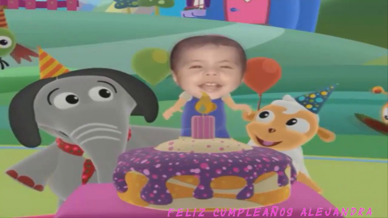 Feliz Cumpleaños Alejandra 2017 (Baby tv)