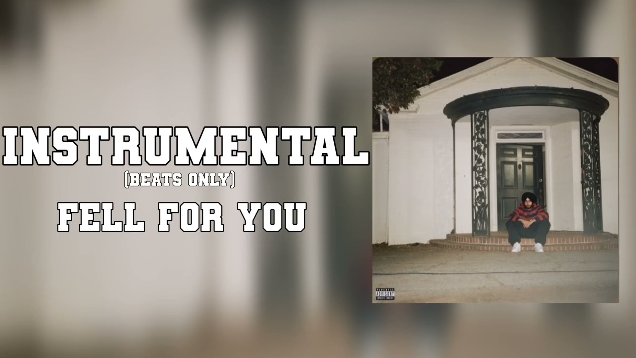 Fell For You - INSTRUMENTAL (BEATS ONLY) | Shubh | Sicario Album