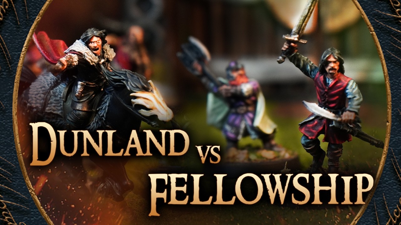 Fellowship Vs Wildmen! ~ Middle Earth SBG Battle Report