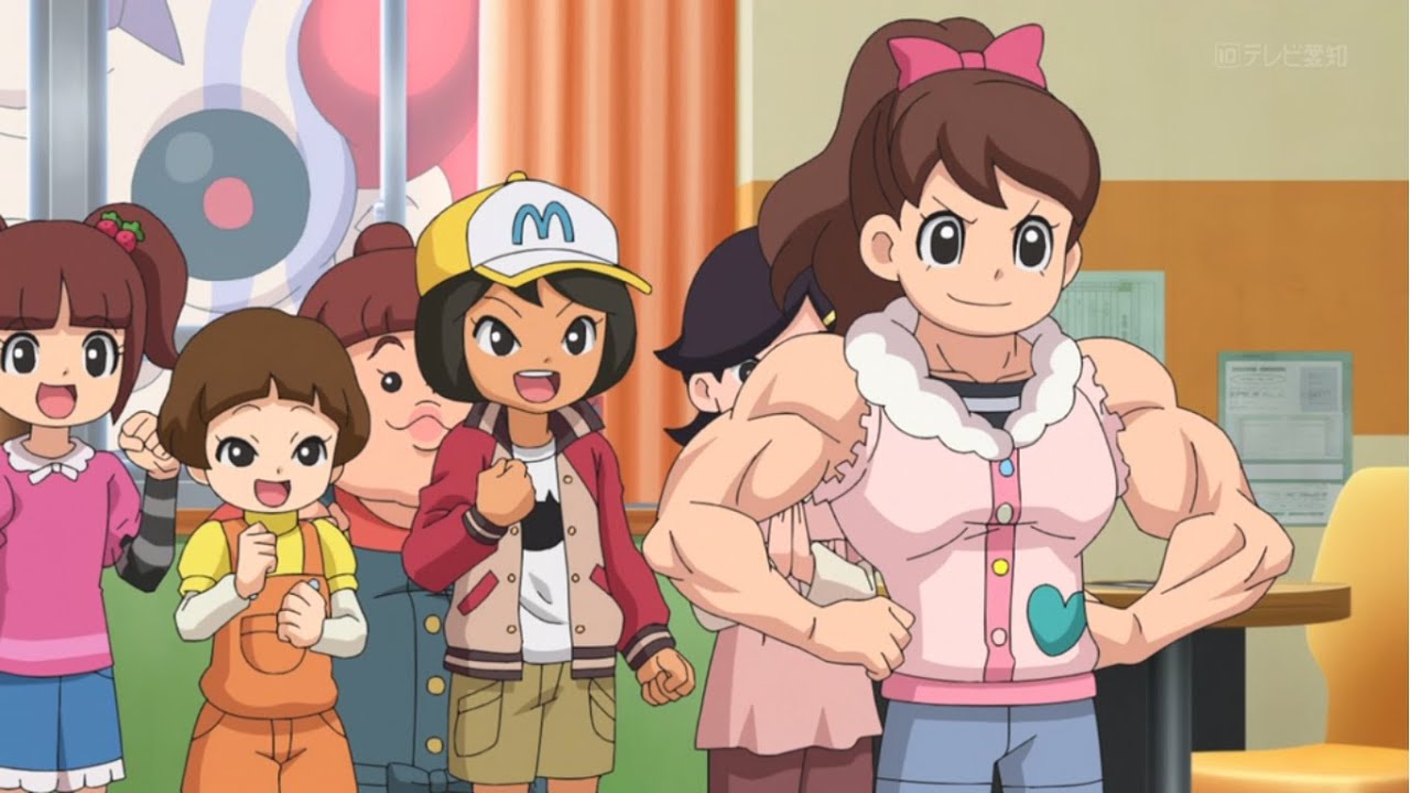 Female Muscle clip 143 - Yo-kai Watch series