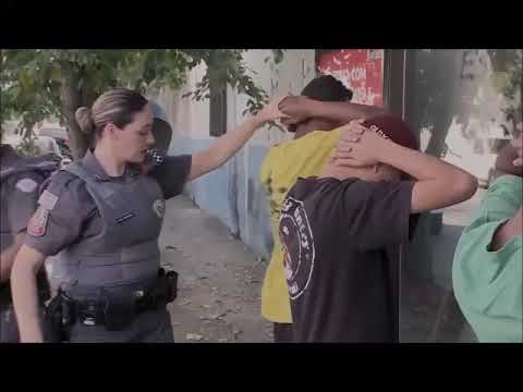 Female Officer likes pat down male teens