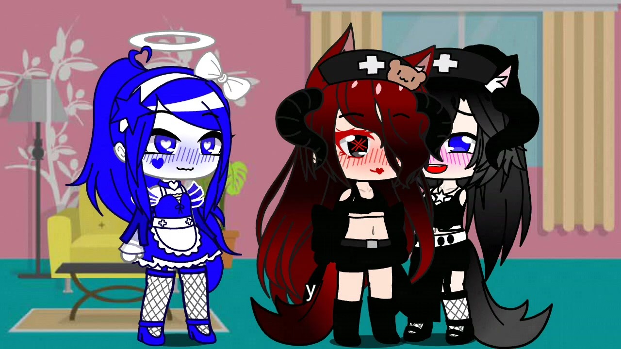 FemboyGacha2025, Sapphire and Luly double vore Gacha Club
