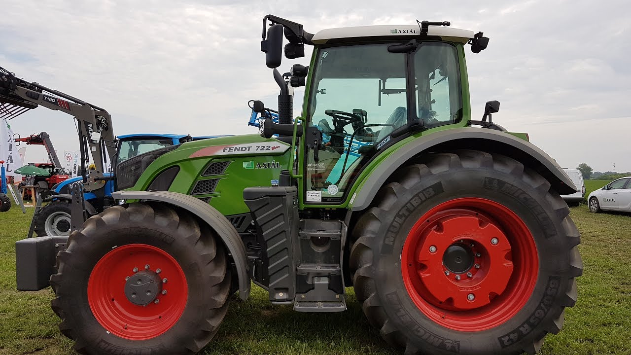 Fendt 722, Landini 7-215, 5-100h tractors traktor 2017
