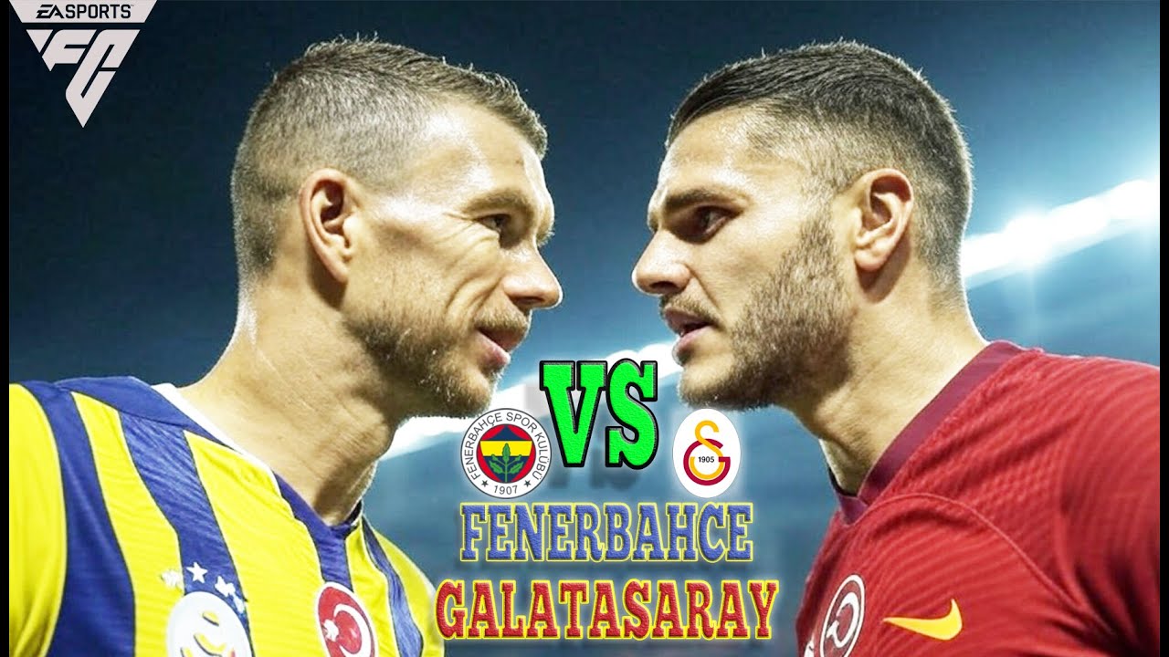 Fenerbahçe - Galatasaray Destansı Derbi Simülasyonu EA Sports FC 24!