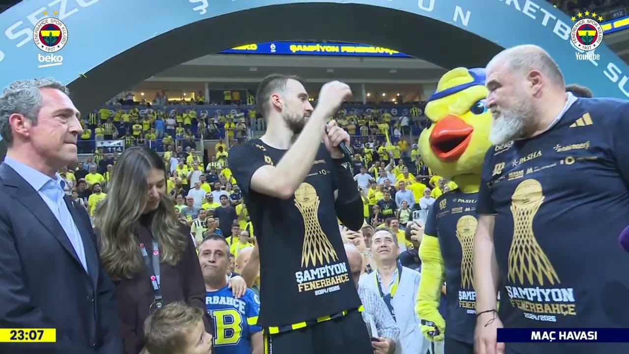 Fenerbahçe Beko'nun Yıldız İsimlerinden Marko Guduric'e Veda Töreni