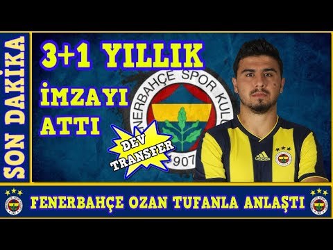 Fenerbahçe Ozan Tufan ile 3+1 yıllık anlama sağladı!