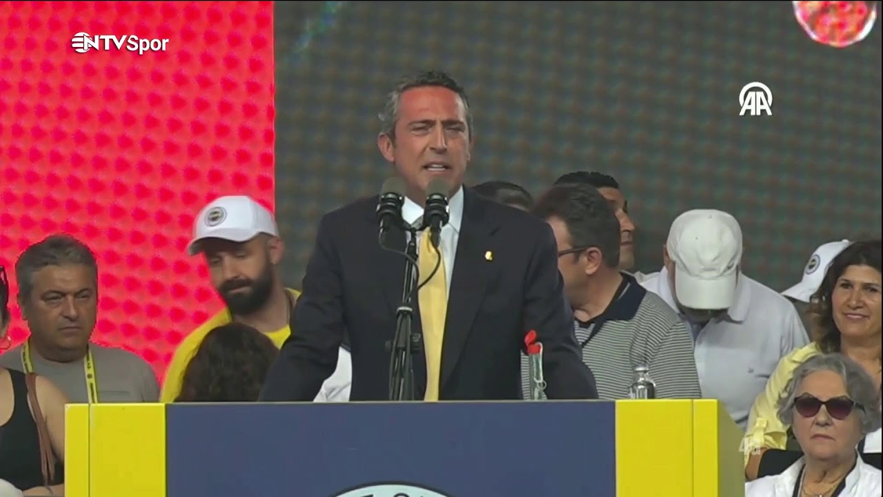 Fenerbahçe'de Başkan Yeniden Ali Koç | Kongrede Yaşananlar, Aziz Yıldırım'ın Tebriği