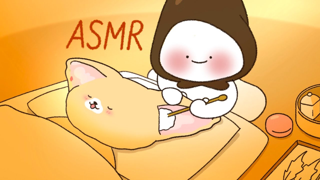Fennec Fox's Ear Cleaning👂[ASMR animation]