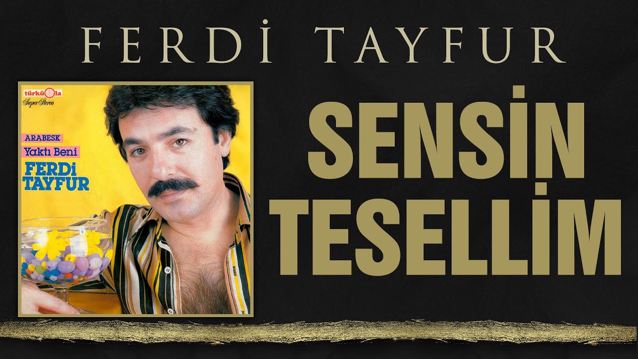 Ferdi Tayfur  - Sensin Tesellim Türküola LP orijinal plak kaydı  (003ismail)