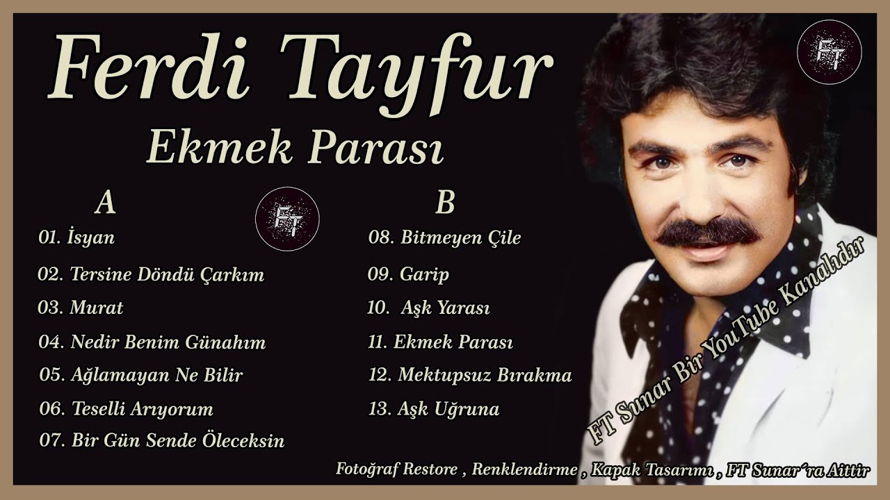 Ferdi Tayfur - Ekmek Parası / Full Albüm 1976