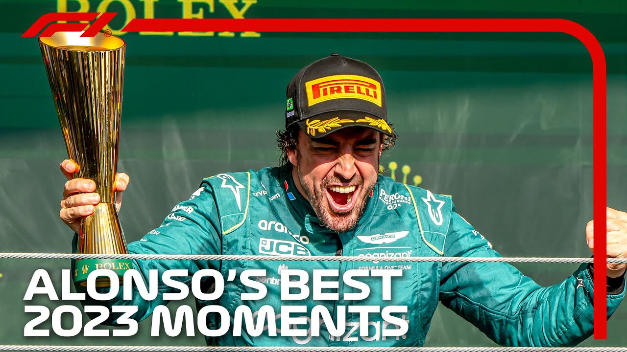 Fernando Alonso Being Goated during the 2023 F1 Season