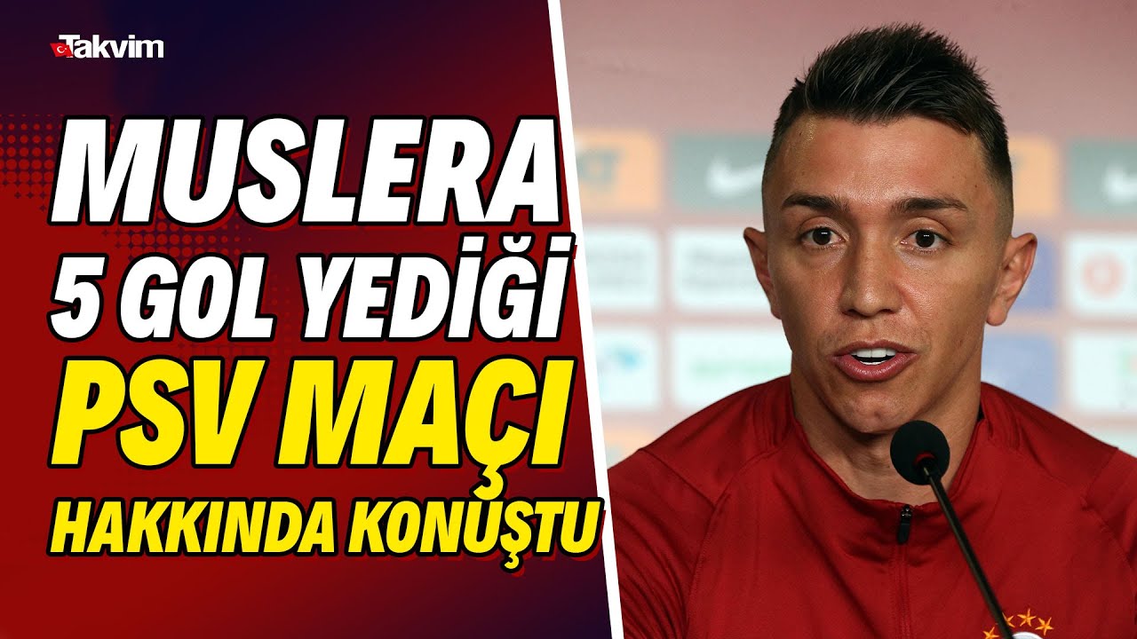 Fernando Muslera 5 gol yediği PSV maçı hakkında konuştu: Talihsiz bir maç yaşadım