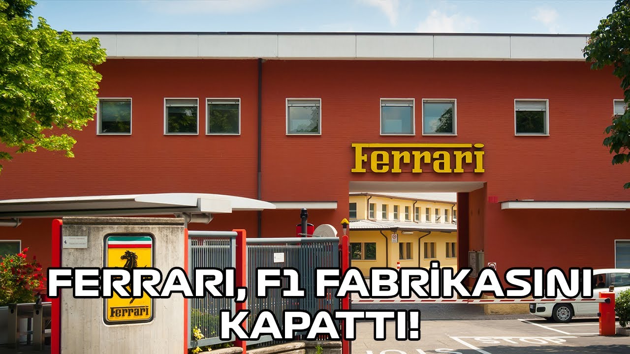 Ferrari, F1 fabrikasını kapattı!