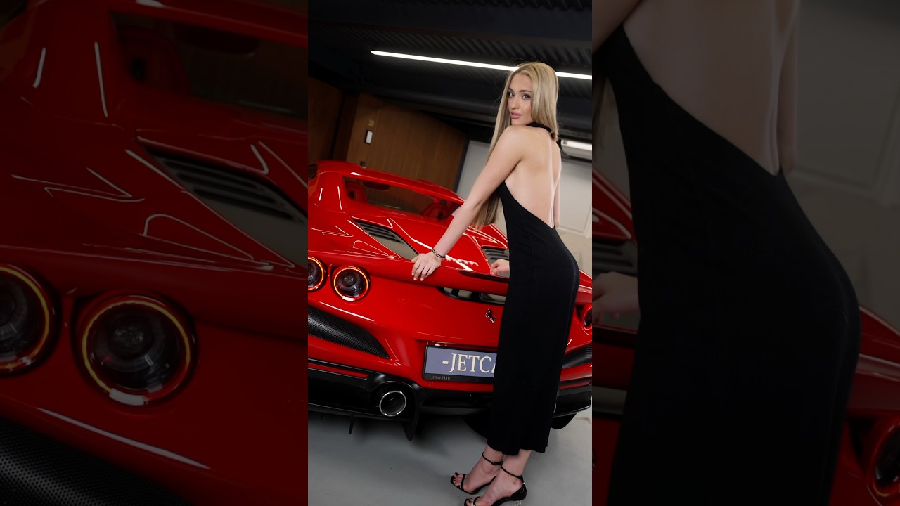 Ferrari F8 Spider Emotional ASMR🎀👱‍♀️ #jetcarru #shorts #youtubeshorts