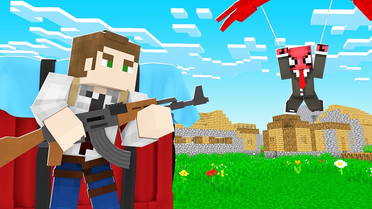 FERİTED VS PUBG ✈️🪂 - Minecraft