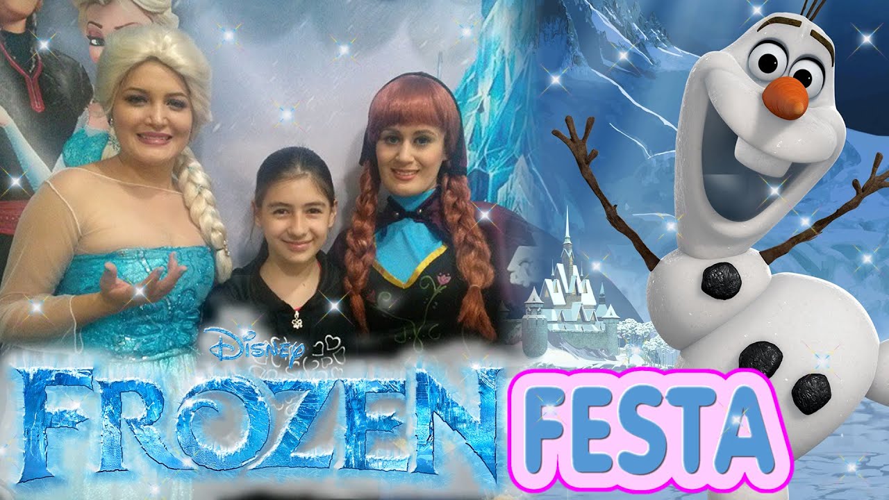 Festa Frozen como se divertir (Brinquedos, Diversão, Congelante, Aniversário)