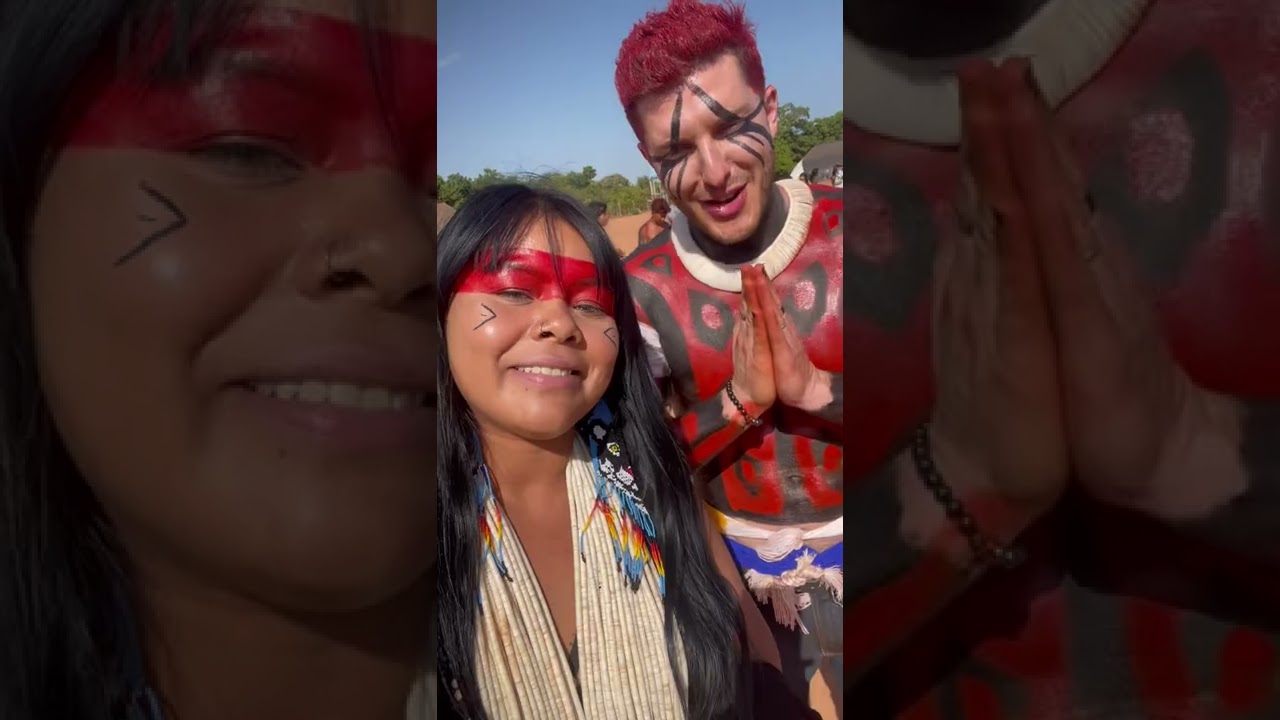 Festa Kuarup aldeia Mehinako Com Ele KlebbeToledo🥰🥰