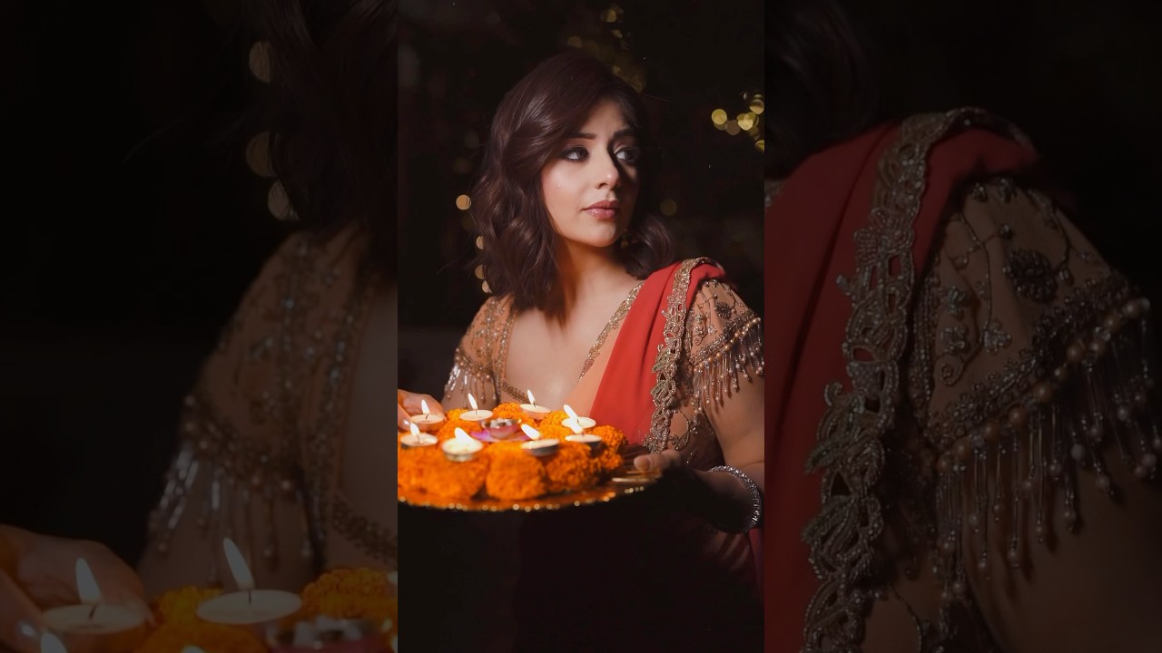 Festival of India | Diwali | Tania | lights | Pooja | saree | #diwali #festival #tania