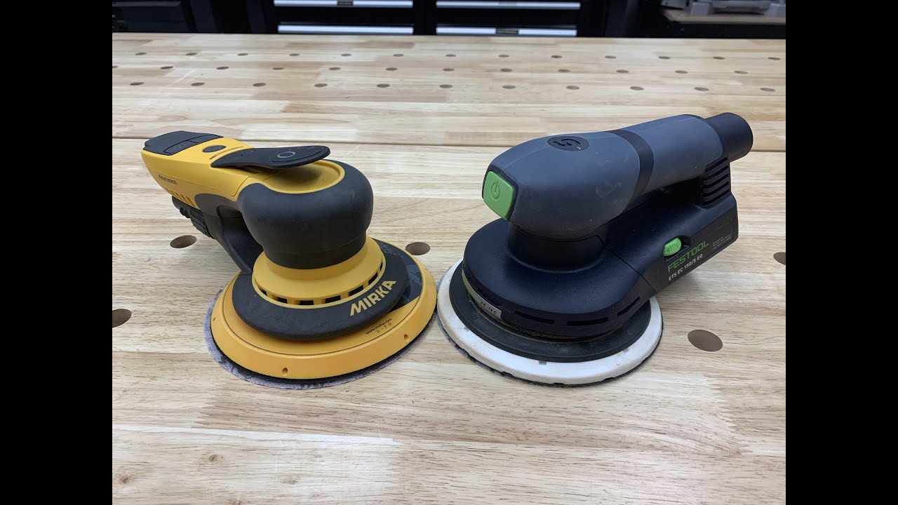 Festool guy buys first Mirka, which one is better?