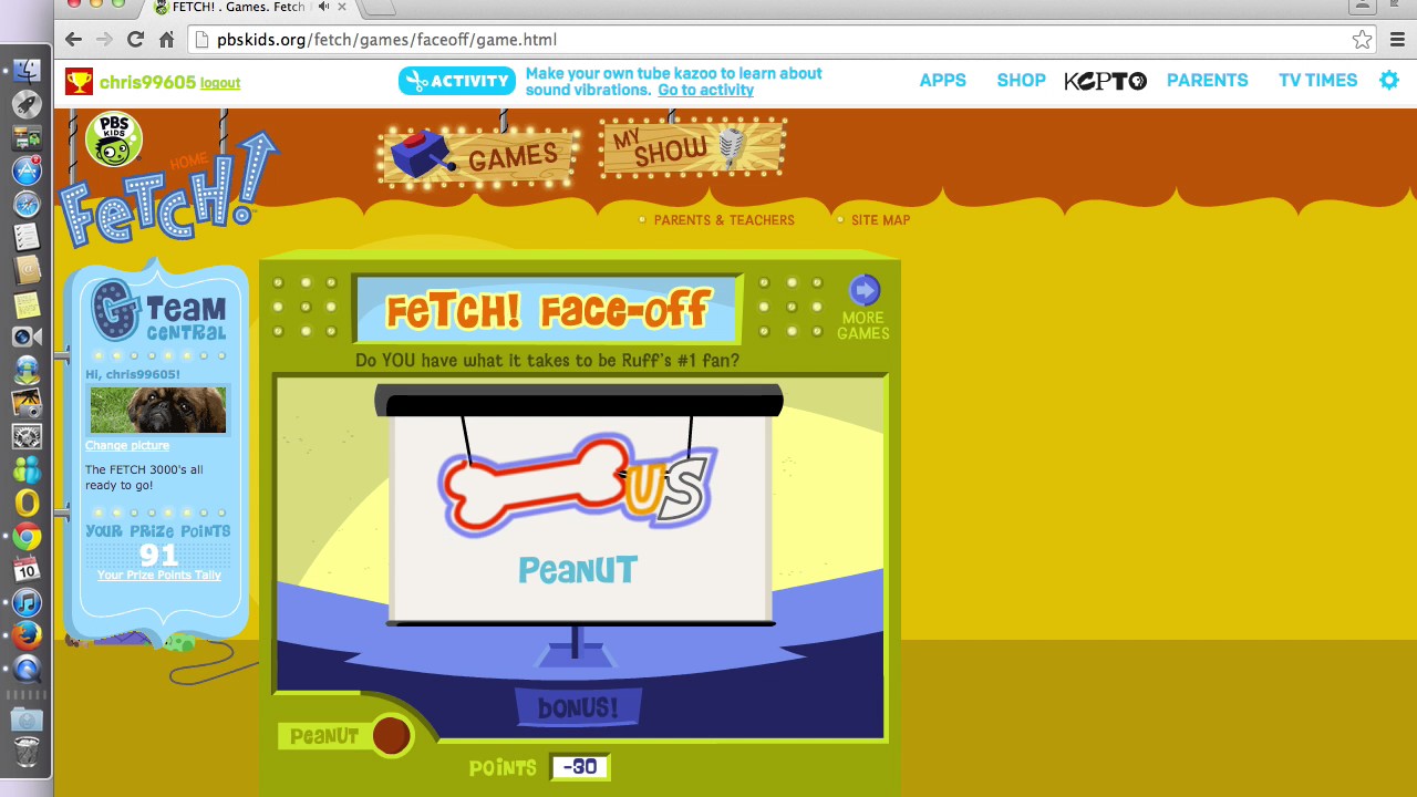 fetch face off