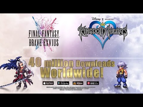【FFBE】Riku and Sephiroth (KINGDOM HEARTS) 【Global】